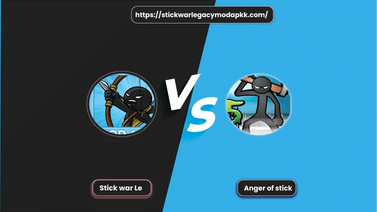 Stick war legacy vs Anger of Stick 5 Zombie