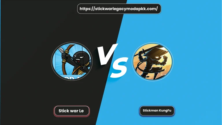 Stick war legacy vs Stickman KungFu