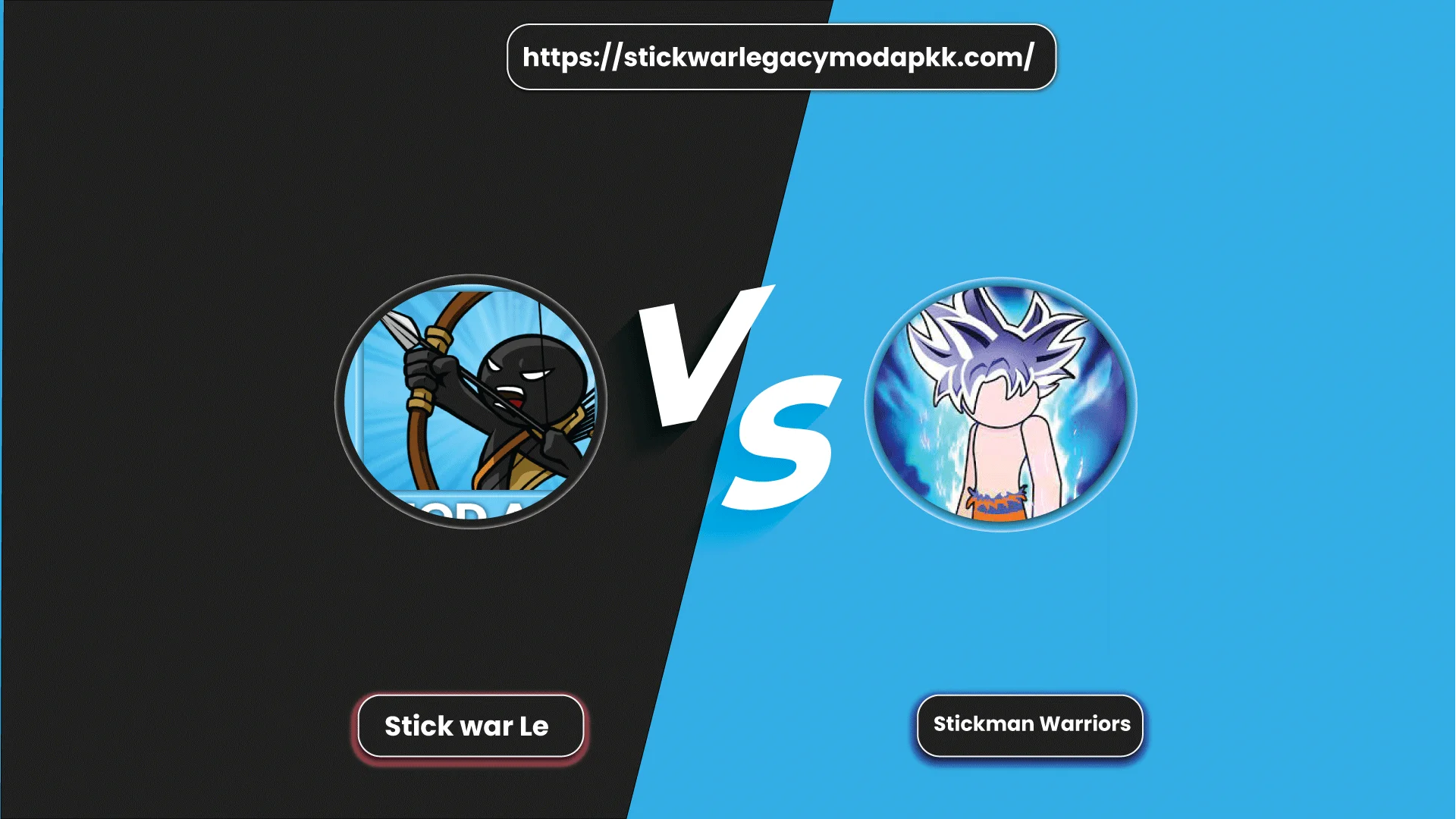 Stick war legacy vs Stickman Warriors