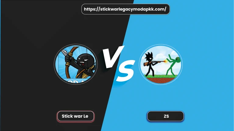 Stick war legacy vs Stickman vs Zombies