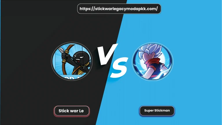 Stick war legacy vs Super Stickman