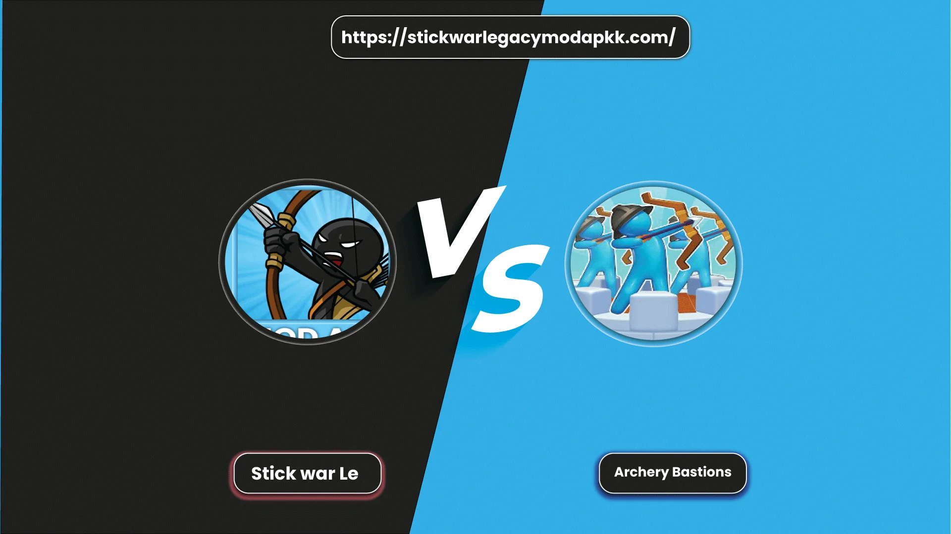 Stick war legacy vs Archery Bastions Castle War